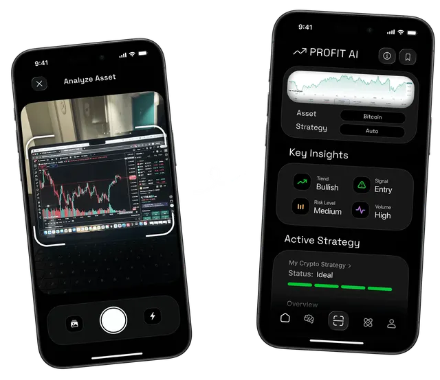 Profit AI iPhone app showcase